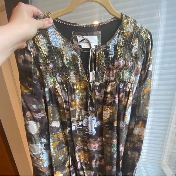 Anthropologie Blair shimmer maxi dress - Picture 8 of 10